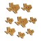 Texas State Silhouette Wood Buttons for Sewing Knitting Crochet DIY Craft